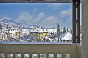 Iarna în balcon