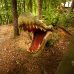 Dino Parc Rasnov - exponat dinozaur